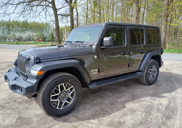 warmińsko-mazurskie Jeep Wrangler cena 128888 przebieg: 56000, rok produkcji 2019 z Kraśnik